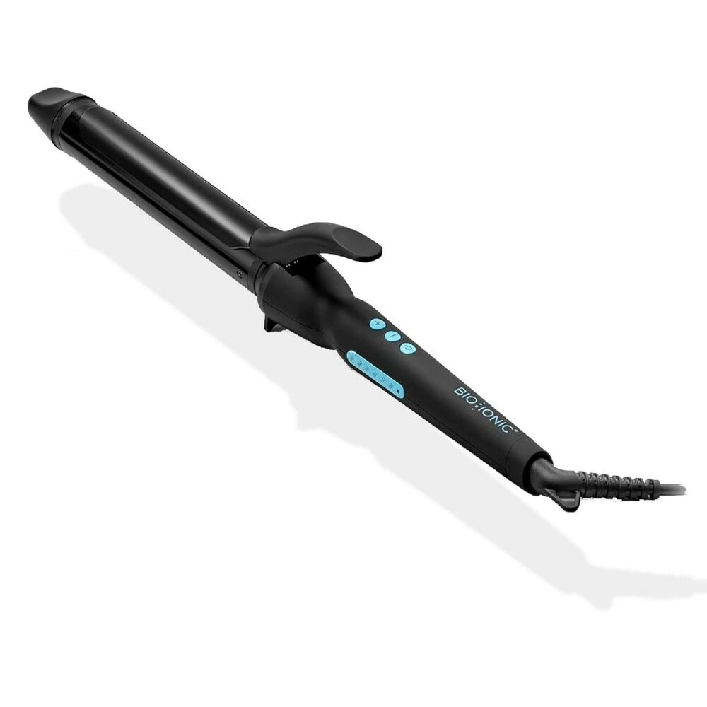 Bio Ionic Long Barrel Styler, 1.25" Curling Iron, Curling Wand, Adjustable Heat